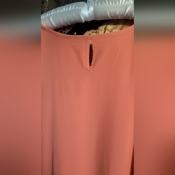 Duluth Trading Co Women’s 3x Flexcellence Orange Dress Midi Length - Picture 6 of 6